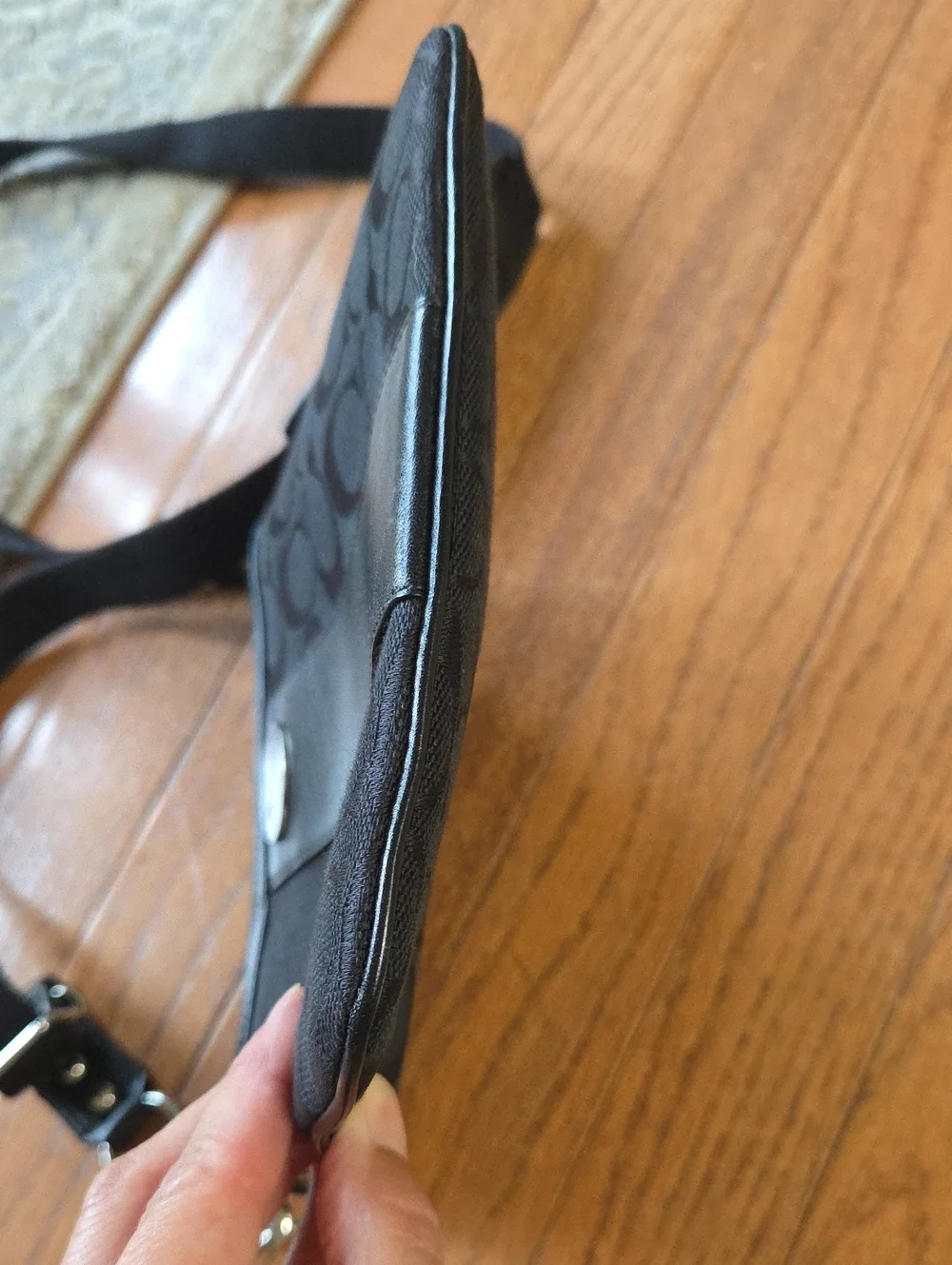 Coach black crossbody